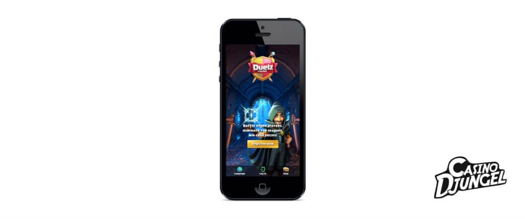 Duelz casino mobile screenshot